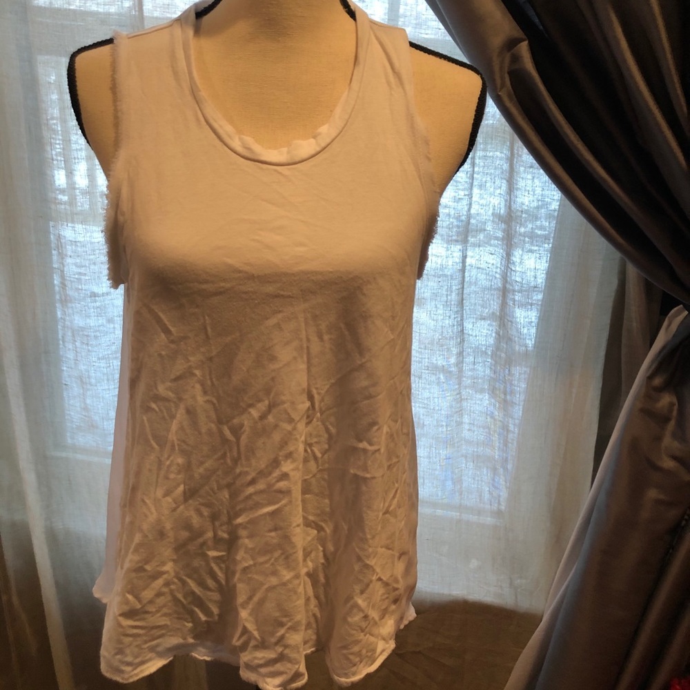 Phillip Lim for target white tank with sheer back